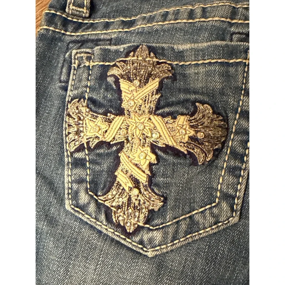Miss Me Jeans Size 24 JE5445B2R Bootcut EXCELLENT CONDITION!! - Picture 12 of 16